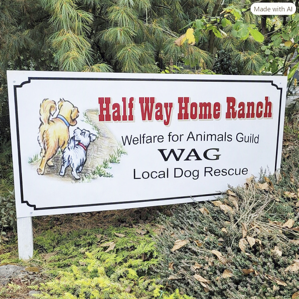 A small logo depicting the news story ANIMAL RESCUE GROUPS WARN COUNTY DOES NOT HAVE AN ANIMAL SHELTER